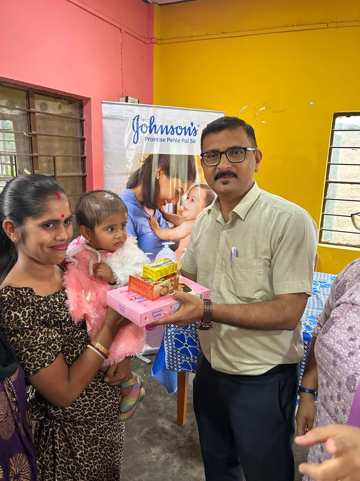 Johnson's Baby & Pratidin Media Group Organize Newborn Care Program in Amingaon  